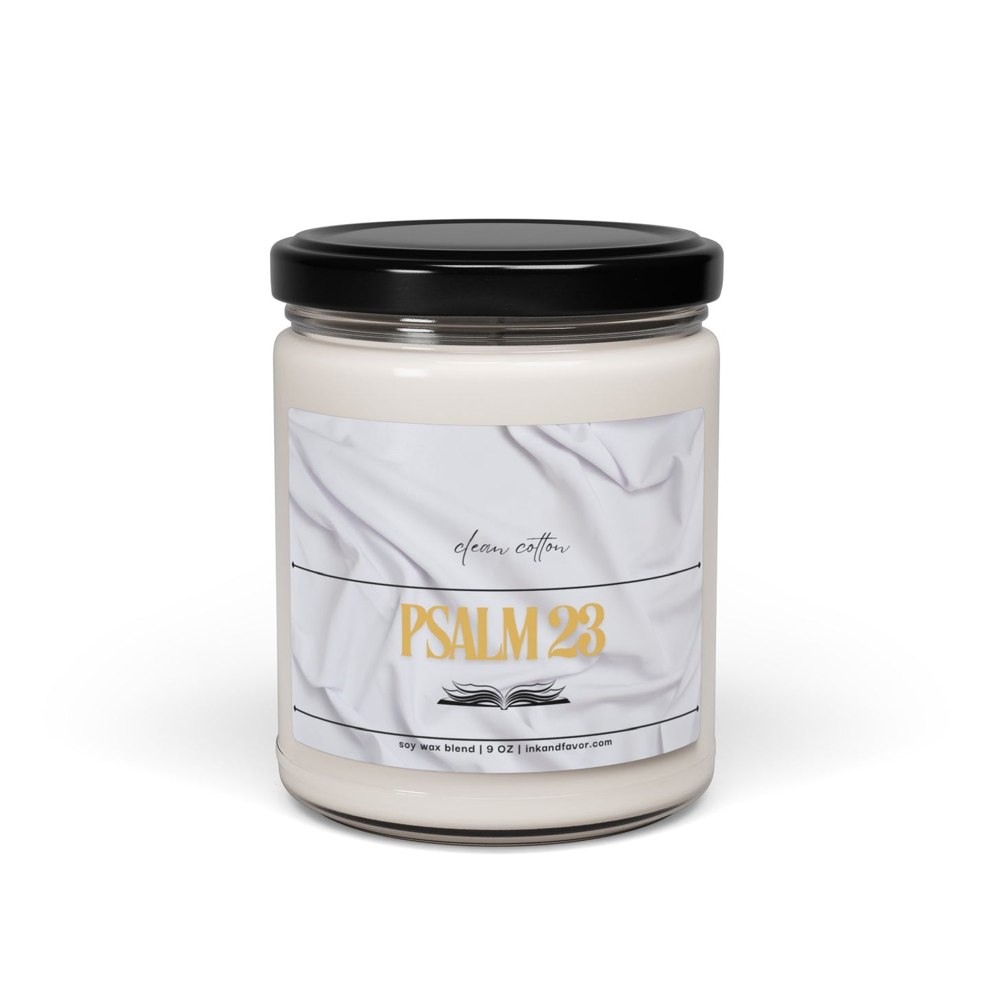 Ink and Favor Scented Soy Candle, 9oz