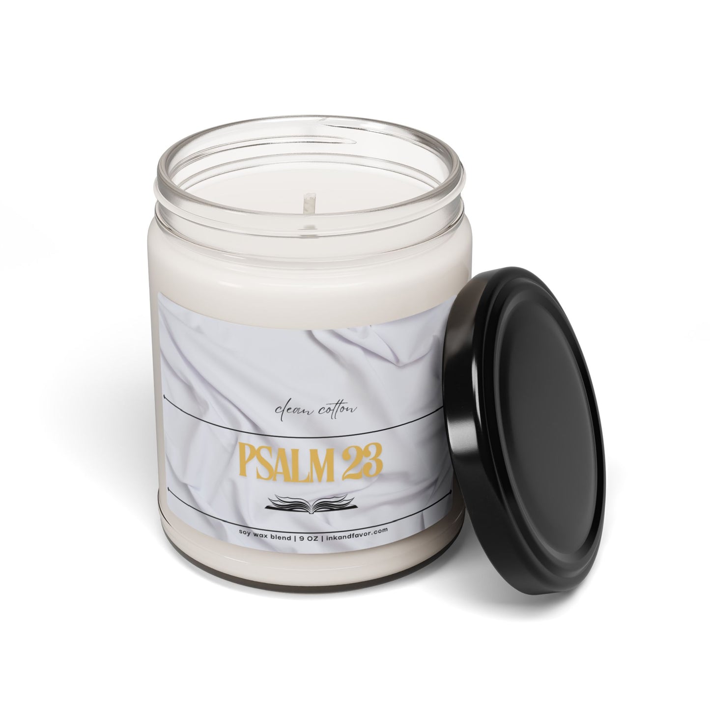 Ink and Favor Scented Soy Candle, 9oz